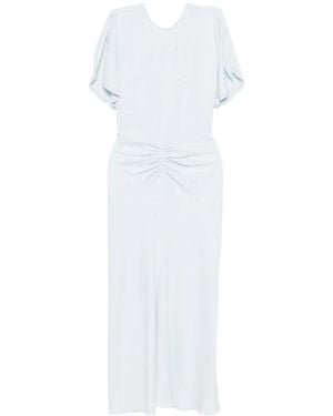 Victoria Beckham Bela Midi Dress - White