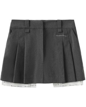 Marissa Chiara Belt Loop Skirt - Gray