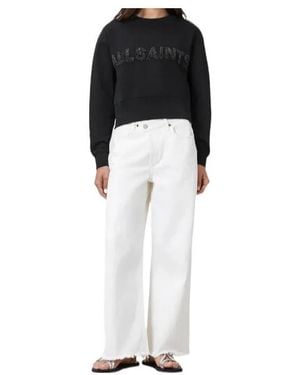 AllSaints Embellished Sweatshirt - Black