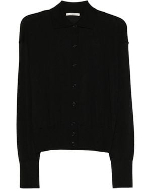 Barena Buttoned Ribbed Cardigan - Black