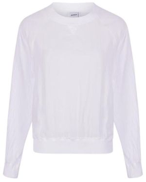 Aspesi Garment-Dyed Voile Blouse - White