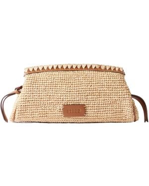 STAUD Maude Clutch Bag - Natural