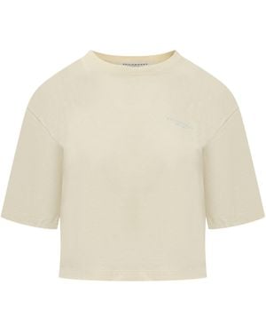 Philosophy Di Lorenzo Serafini Short-Sleeved Crewneck T-Shirt - Natural