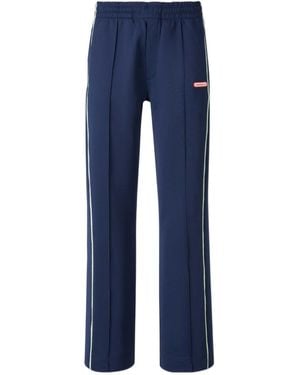 CASABLANCA Side Stripe Track Trousers - Blue