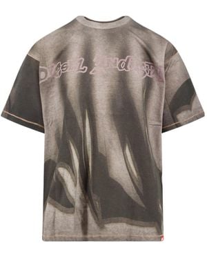 DIESEL T-Boxt-Show-V2 Crewneck T-Shirt - Grey