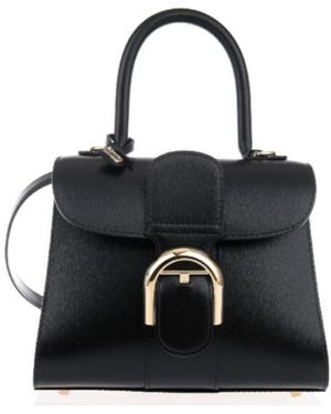 Delvaux Mini Brillant Shoulder Bag - Black