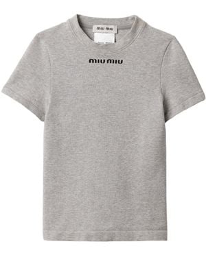 Miu Miu Seamless T-shirt 関税込 Tシャツ Miu Miu Seamless T-shirt 関税込 Tシャツ (MiuMiu/Tシャツ