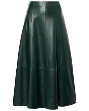 Vince Zipper Skirt - Green