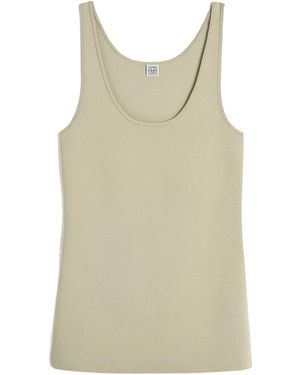 TOTEME Crew Neck Vest - Natural