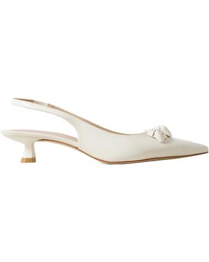 Stuart Weitzman Rosie High Heel Sandals - White