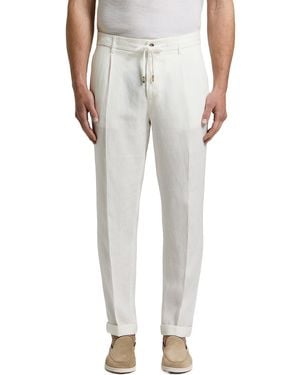 Peserico Lightweight Jogger Trousers - White