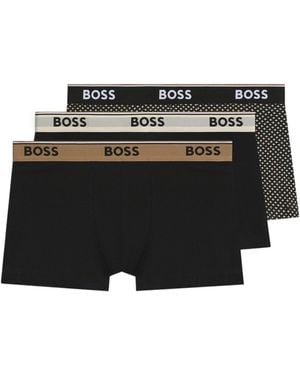 BOSS 3-Pack Boxer Shorts - Black