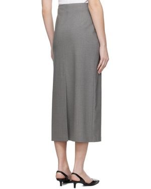 Loulou de Saison Slit Skirt - Black