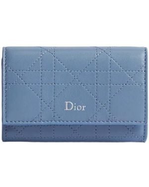 Dior Trianon Glycine Wallet - Blue