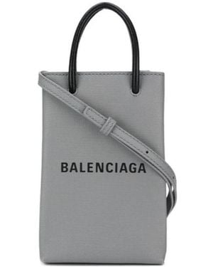 Balenciaga Borsetta Shopping Mini - Gray