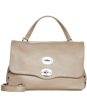 Zanellato Postina Twist-Lock Top Handle Bag - Natural