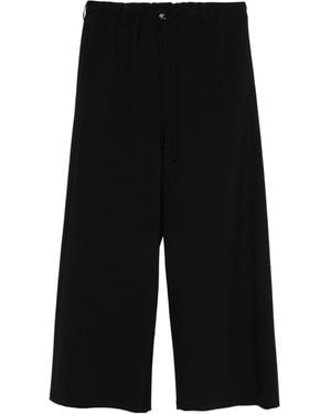 Marni Straight-Leg Drawstring Pants - Black