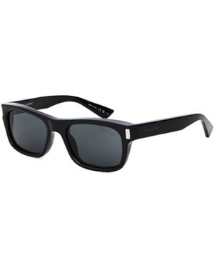 Saint Laurent Ysl Rectangle Sunglasses - White