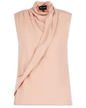Giorgio Armani Sleeveless Tops - Pink
