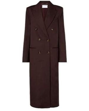 Stella McCartney Wool Twill Coat - Purple