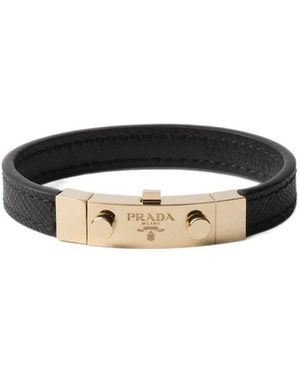 Prada Saffiano Leather Bracelet - Multicolor