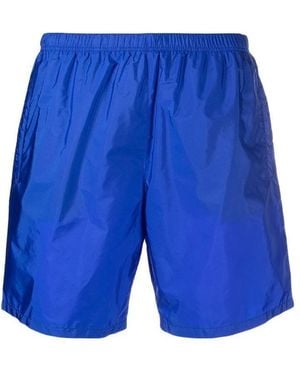 Prada Recycled Nylon Swim Shorts - Blue