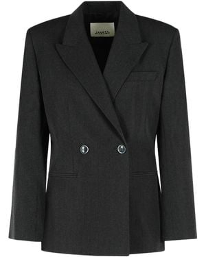 Isabel Marant Double-Breasted Blazer - Black