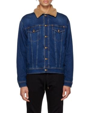 Versace Jeans Couture Piece Number Jeans Jacket - Blue