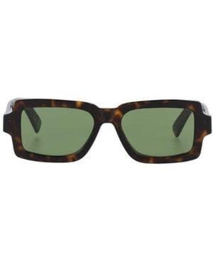 Retrosuperfuture Square Frame Sunglasses - Green