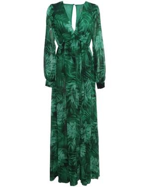 Ermanno Scervino Foresta Long Dress - Green