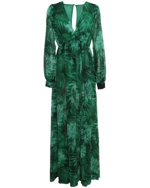 Ermanno Scervino Foresta Long Dress - Green