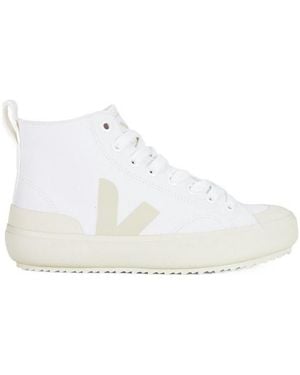Veja High-Top Canvas Trainers - White