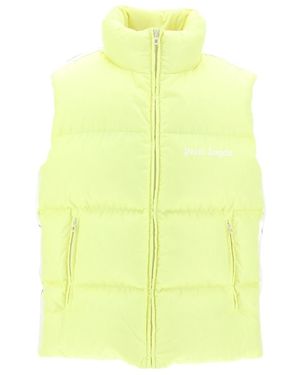 Palm Angels Zip-Fastening Padded Jacket - Yellow