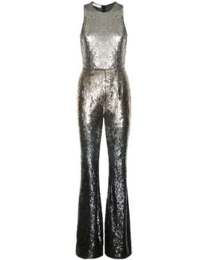 Michael Kors Degradè Sequined Jumpsuit - White
