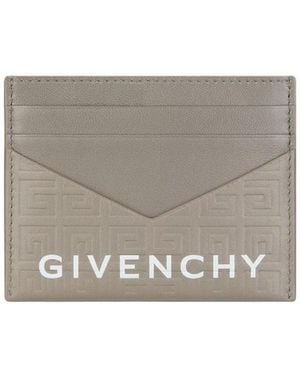 Givenchy G Cut Card Holder - Grey