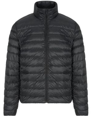Canada Goose Stratus Logo Patch Puffer Jacket - Black