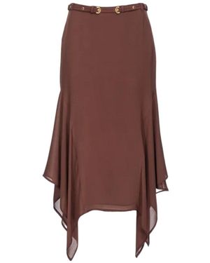 Pinko Midi Skirt - Brown