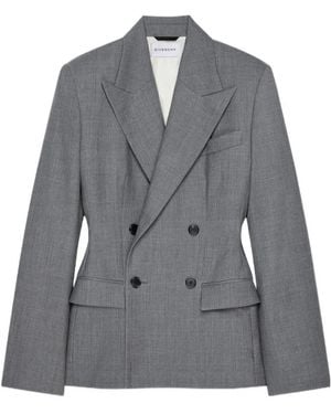 Givenchy Double Breasted Jacket - Gray