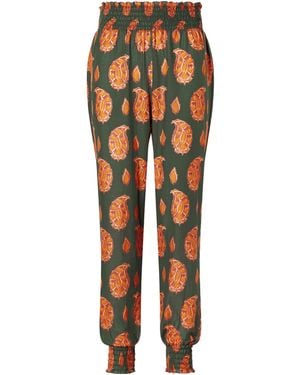 Johanna Ortiz Relaxed Casual Pants - Multicolor
