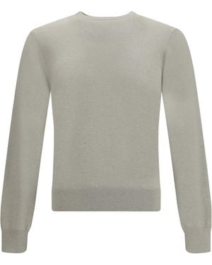 Cruciani Crewneck Cashmere Knitted Jumper - Grey