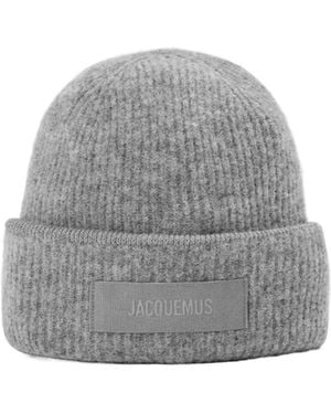 Jacquemus Dark Wool Hat - Gray