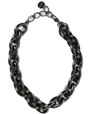 Max Mara Logo Bracelet - Metallic