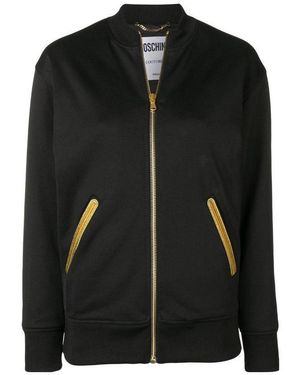 Moschino Zipper Casual Jacket - Black