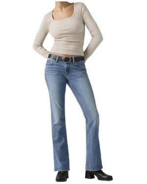 Levi's Low Slim Boot Jeans - Blue