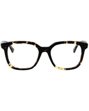 Bottega Veneta Eyewear Square Frame Glasses - White