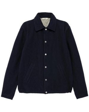 Autry Button-Fastening Jacket - Blue