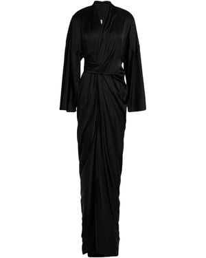 Rick Owens Satin Dress - Black