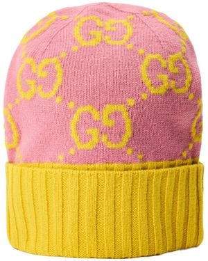 Gucci Knit Beanie - Pink