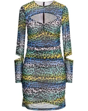 Ganni Mini Dress - Blue