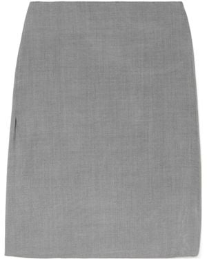 Calvin Klein Luna Midi Skirt - Grey